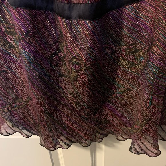 Lauren Moffatt 100% Silk Strapless Dress in Size 2 - Picture 4 of 7